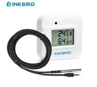 INKBIRD IBS-TH2 Plus Monitor wireless di temperatura e umidità Bluetooth Magnete con sonda esterna impermeabile per la produzione di carne domestica
