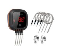 INKBIRD IBT-4XS famiglia digitale BBQ cottura termometro carne termometro Bluetooth collegato per il fumo del forno del partito
