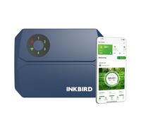 Inkbird IIC-401 Centralina Irrigazione WiFi 4 Zone,Programmatore Irrigazione Automatica WiFi per Giardino,16 Programmi,Memoria Non Volatile Integrata,Supporto Modalità Manuale e Rain Sensore