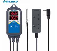 INKBIRD ITC-306T riscaldamento raffreddamento regolatore di temperatura precablato con funzione di tempo per l'allevamento e la semina di animali domestici