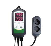 Inkbird ITC-308 220V Digitale Termoregolatore Regolatore di Temperatura Termostato Controllo con Riscaldamento e Raffreddamento per Homebrew, Allevamento, Serra