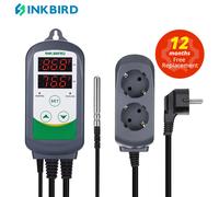 INKBIRD ITC-308 Regolatore di temperatura a doppio relè per riscaldamento e raffreddamento, Carboy, fermentatore, temperatura del terrario a effetto serra. Controllo