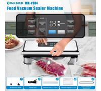 Inkbird Per Sottovuoto Food Vacuum Sealer Machine INK-VS04 Dry/Moist/Liquid Mode