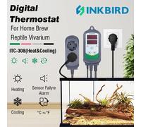 Digitale Termoregolatore Regolatore di Temperatura Termostato Controllo 220V C/F