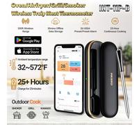Inkbird Truly Wireless Meat Thermometer 91m/300ft App Control 2-In-1 Temp.Probe
