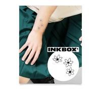 Inkbox Temporary Tattoos, Semi-Permanent Tattoo, One Premium Easy Long Lasting, Waterproof Temp Tattoo with For Now Ink - Lasts 1-2 Weeks, Fallen, 3 x 3 in