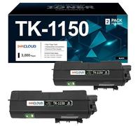 INKCLOUD TK-1150 Compatibile con Kyocera TK-1150 Toner Nero 1T02RV0NL0 Kyocera Ecosys P2235dn P2235dw M2135 M2635 M2735dw, 3.000 pagine (2 Nero)