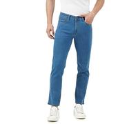 INKD Jeans Slim Fit da Uomo - Vita Media | Misto Cotone | Cuciture a Contrasto | Tessuto Elasticizzato | Stile Classico a 5 Tasche