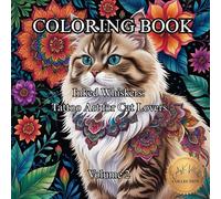 Inked Whiskers: Tattoo Art for Cat Lovers. Volume 2.: A Coloring Book of Bold Ink and Feline Attitude.