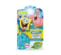 INKEE Bomba da Bagno Bambini SpongeBob 40g con Olio di Mandorla e Profumo Ananas - Schiuma da Bagno Blu per Vasca - Idee Regalo Divertenti Consigliate da 3 Anni