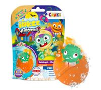 INKEE Bomba da bagno per bambini con sorpresa - Palline da bagno da 100 g con figura zombie, divertimento per Halloween, palla da bagno con profumo