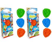 INKEE Mini Pack Fruity, Set Di 6 Pompe Da Bagno Per Bambini Con Forme Di Paw Patrol, Cola, Divertimento Garantito