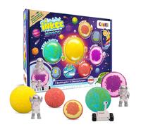 INKEE Space Set di bombe da bagno bambini 5 bombe da bagno planetarie per