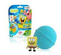 INKEE SpongeBob Bomba da Bagno con Sorpresa - Palla Bagno Bambini con Figura e Tatuaggio, Profumo Anguria, 100g, 7 Figure Collezionabili Edizione Oro