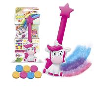 INKEE Wand, bacchetta magica da bagno a forma di unicorno, con 7 bathdrops di bombe da bagno per bambini, multicolore