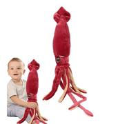 Inkfisch-Plüsch Inkfish Fabric | Enorme peluche del mare rosso morbido Seafood decorazione per la casa, enormi calamari, accessori per feste giocattolo per compleanno, vacanze