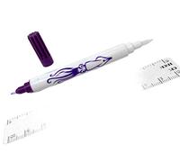 INKgrafiX Squidster Marcatore di Pelle Con Righello E Assassino - Lilla - Sterile - Matita 12cm - Skinmaker - IG57655 - Pelle Disegnare Tatuaggio Piercing