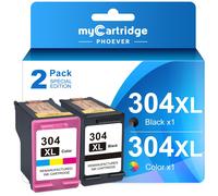 INKJET CARTUCCIA PHOEVER 304 XL COMPATIBILE PER HP ENVEY 5030 DESKJET 304 XL NER