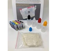 INKJET ORIGINALE SSRV CARTUCCE RICARICABILI CON EPSN EXPRESSION HOME XP-247 XP-255 XP-332 XP-335 XP-342 XP-345 XP-355 XP-432 XP-435 XP-442 XP-445 XP-452