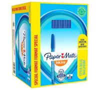 Inkjoy 100ST Medio Punta Penne a Sfera, Blu 100 Confezione - S0977420