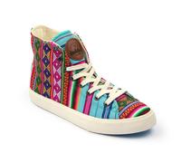 Inkkas Blue Mist High-top bianco