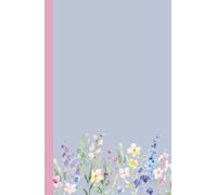 Inklings & Scribbles - Beautiful Grey & Pastel Floral Hardcover A5 Notebook (Journal, Diary): Elegant lined notebook for writing, journaling or reflecting
