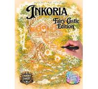 Inkoria: Fairy Castle Edition - Ink Tracing Coloring Book for Teens and Adults: A Reverse Coloring Book for Adults Featuring Creative Tracing, Relaxation, Mindfulness, and Stress Relief