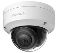 INKOVIDEO V-811-MW - Telecamera di sicurezza a cupola da 8 MP, con visione notturna fino a 30 m, ONVIF, impermeabile e antipolvere, IP67, anti-vandalismo IK10