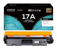 iNKPAD Cartuccia Toner 17A CF217A compatibile con HP 17A CF217A Laserjet Pro MFP M130A M130FN M130FW M130NW M102A M102W (1 nero)