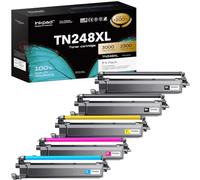 iNKPAD Cartuccia toner compatibile per Brother tn248 tn248xl tn248cmyk Toner compatibile Brother per DCP-L3520CDWE DCP-L3560CDW MFC-L8340CDW MFC-L3760CDW MFC-L3740CDWE HL-L3220CWE