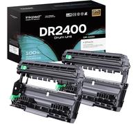iNKPAD DR2400 Tamburo (Solo unità tamburo) per Brother DR-2400 per Brother DCP-L2530DW L2510D L2537DN L2550DN HL-L2350DW L2310D L2357DW L2370DN L2375DW MFC-L2710DW L2710DN L2730DN L27550DW (2 Pack)