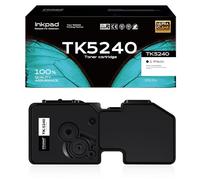 iNKPAD TK-5240 Compatibili Cartucce di Toner compatibile con Kyocera TK5240 per ECOSYS M5526cdw M5526cdn P5026cdw P5026cdn(1 Nero,4000 pagine)