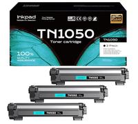 iNKPAD TN1050 TN-1050 Cartucce Toner Compatibili per Stampanti Brother DCP-1612W MFC-1910W HL-1110 HL-1212W DCP-1610W HL-1210W DCP-1512 HL-1112 MFC-1810 DCP-1510 (3 Nero)