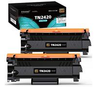 iNKPAD TN2420 Compatibile Cartuccia di Sostituzione per Toner Brother MFC L2710DW L2710DN MFC-L2710DW MFC-L2710DN MFC-L2750DW HL-L2350DW DCP-L2510D DCP-L2530DW TN 2420 TN-2420 TN2410 (2 Nero)