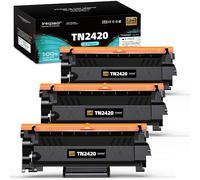 iNKPAD TN2420 TN 2420 Cartuccia toner compatibile per Brother TN2420 TN2410 per MFC-L2710DW L2710DN DCP-L2510D L2530DW L2550DN, L2350DW L2370DN L2375DW, L2730DW L2750DW (3 nero)