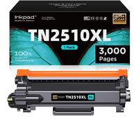 iNKPAD TN2510XL TN-2510 Toner Alta Capacità Compatibili per Brother TN2510 XL pe