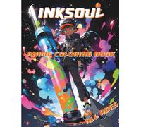 InkSoul Anime Coloring Book For All Ages: Gift-Ready Manga Style Coloring Book | Fun & Relaxing Anime Art for Kids, Teens & Adults