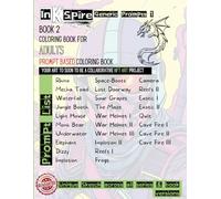 Inkspire Book 2 - Generic Prompts - Coloring book for Adults: Inkspire Series - Prompt Based sketch to color book