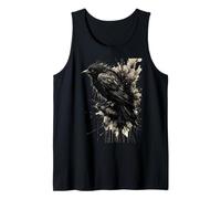 Inkstorm Crow Silenzio Davanti alla caw Canotta