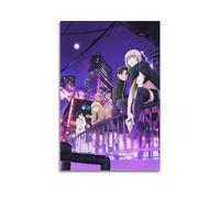 INKT Poster artistico da parete a tema anime Call of the Night, decorazione artistica da parete per soggiorno, camera da letto, casa, ufficio, palestra, 30 x 45 cm