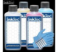 InkTec® 4 L Inchiostro CISS Quick Fill Compatibile HP 82XL 11XL Nero/CMY