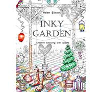 Inky Garden: Creative colouring with quests & 3D paper flower: Volume 2
