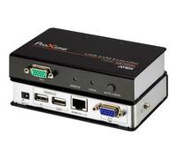 INL Aten CE700A, KWM Extender USB VGA, 1In 2Out, via Cat5e/6 150m