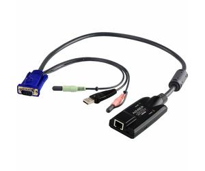 INL Aten KA7176 Cavo adattatore KVM da USB-VGA a Cat5e/6 (modulo CPU) con audio