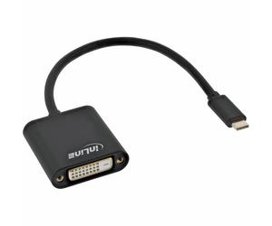 INL Convertitore USB display InLine®, spina USB-C a spina DVI (DP vecchio model