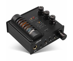 INL InLine® AmpUSB-EQ, Hi-Res AUDIO HiFi DSD Amplificatore per cuffie a valvole