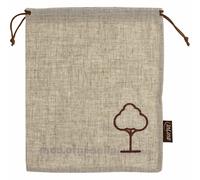 INL InLine® Borsa di canapa, 240x200mm beige marrone, Conf.10pcs