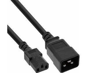 INL InLine® Cavo alimentazione prolunga 10A, Spina IEC-320-C20 a Presa IEC-320-