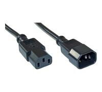 INL InLine® Cavo alimentazione prolunga, Spina IEC-320-C14 a Presa IEC-320-C13,