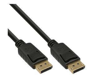INL InLine® Cavo DisplayPort maschio / maschio, 5m, 4K2K, UHD, FullHD, dorati,